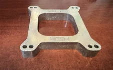 NEW Mr. Gasket 4bbl Edelbrock Carburetor 1 Inch Aluminum Carburetor Spacer