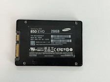 Samsung SSD, v-nand,850 EVO, 250gb, model MZ-75E250, SATA III