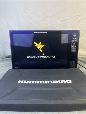 Humminbird Solix 15 Chirp Mega Si+ G3 CHO With Suncover And Power Cord