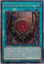 YuGiOh! -  The Hallowed Azamina - MP25-EN112  - Prismatic Secret Rare - NM/M