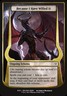 Damaged, English MTG Regular Because I Have Willed It Archenemy: Nicol Bolas Mag