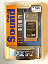 Creative PCMCIA Sound Blaster Audigy 2 ZS Notebook Audio Card BRAND NEW SEALED