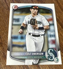 2025 Bowman Colt Emerson #BP-17 Seattle Mariners NM