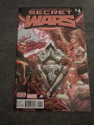 Marvel Comics Secret Wars Issue 4 First Print 2015