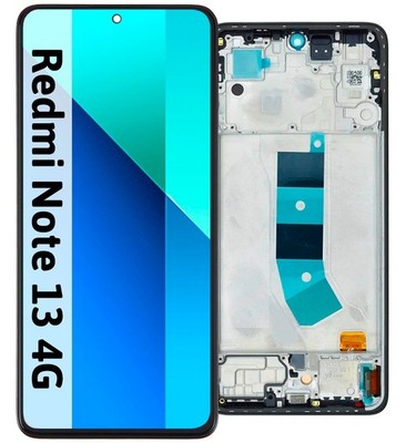 FULL OLED Display Für Xiaomi Redmi Note 13 4G Bildschirm LCD + Rahmen