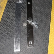 Elegante Drain Collection Linear Shower Drain Wave Grate Stainless Steel 28