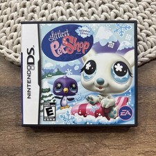 Nintendo DS Littlest Pet Shop Winter Hiver Video Game with Case & Booklet 2006