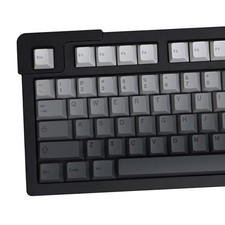 125 PCS Gradient Gray Keycaps Cherry Profile PBT Fits 61/87/104/108 Keys MX