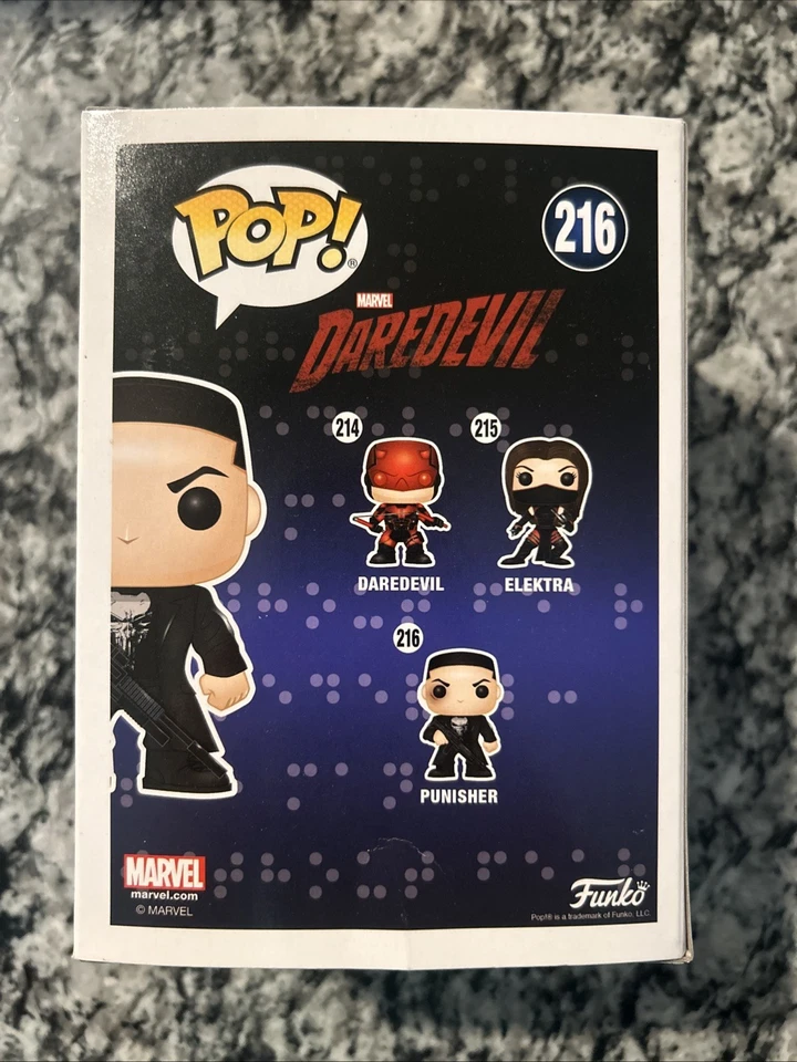 Funko Pop! Marvel - Daredevil 216 Punisher Limited Edition Chase with Protector - Image 3 of 4