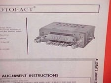 1965 Plymouth Belvedere I Ii Satellite Dodge Dart Gt Am Radio Service Manual 65 1965 Plymouth Belvedere I Ii Satellite Dodge Dart Gt Am Radio Service Manual 65