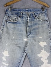 Vintage 80s Redline Levi  s Jeans 30x27 Made in USA Selvedge Denim