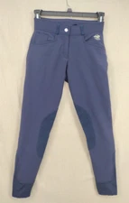 Piper by Smartpak Breeches Equestrian Riding Pants Womens 24R NAVY BLUE  NICE!