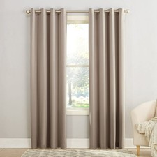 Sun Zero Madison Room-Darkening Grommet Curta...