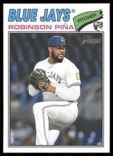 2026 Topps Heritage #315 Robinson Pina