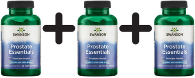 3 x Swanson Prostate Essentials - 90 vcaps (392,59 EUR/kg)