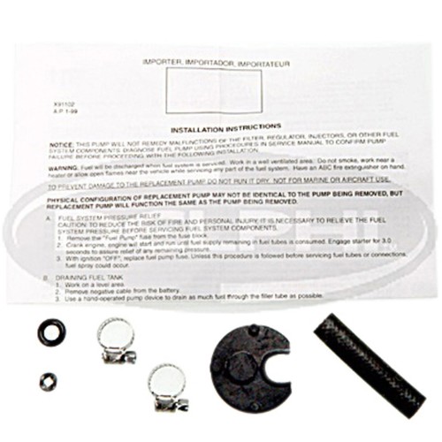 FE0150 Delphi Electric Fuel Pump Gas for Chevy Civic Truck Pickup 525 Hardbody - Picture 2 of 3