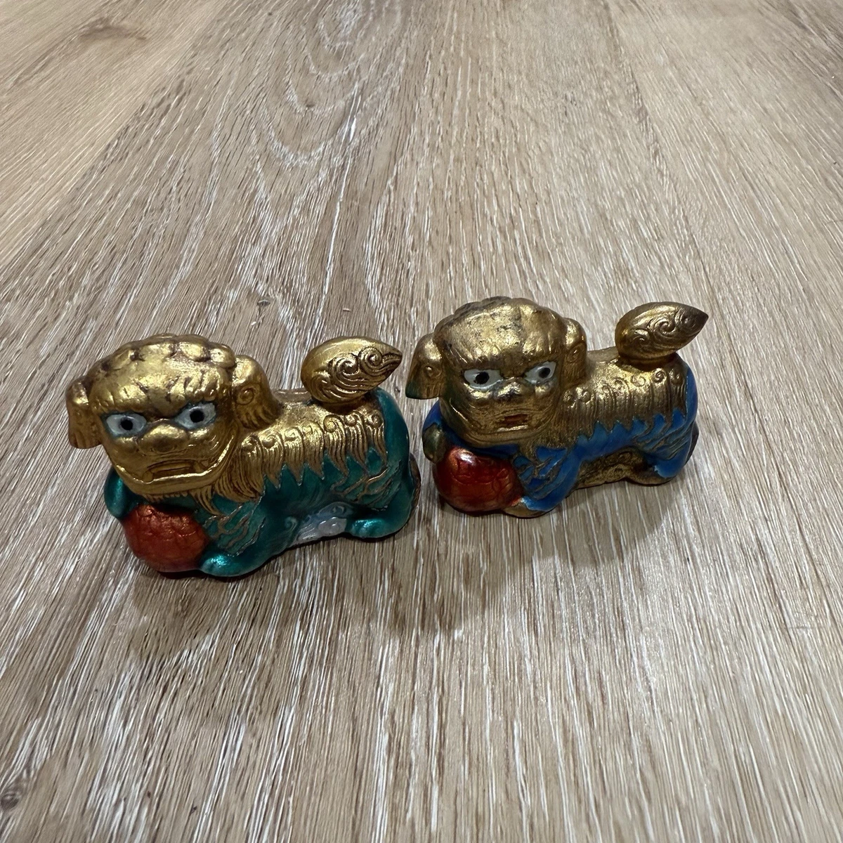 Foo Dog Brass Antique Chinese Figurines & Statues for sale | eBay