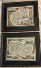 Framed Maps Of Middlesex  And Of Kent - Thomas Moule — photo 1