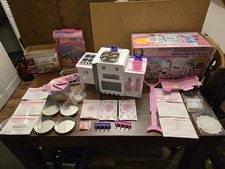 Vintage 2000 Barbie Bake with Me Easy Bake Oven With Extras