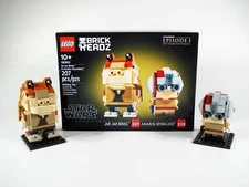 Lego Brickheadz Star Wars 2-Pack JAR JAR BINKS & ANAKIN SKYWALKER in Custom Box
