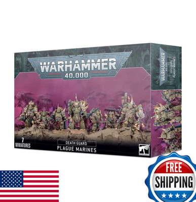 Warhammer 40,000 Death Guard Plague Marines Miniatures Games Workshop