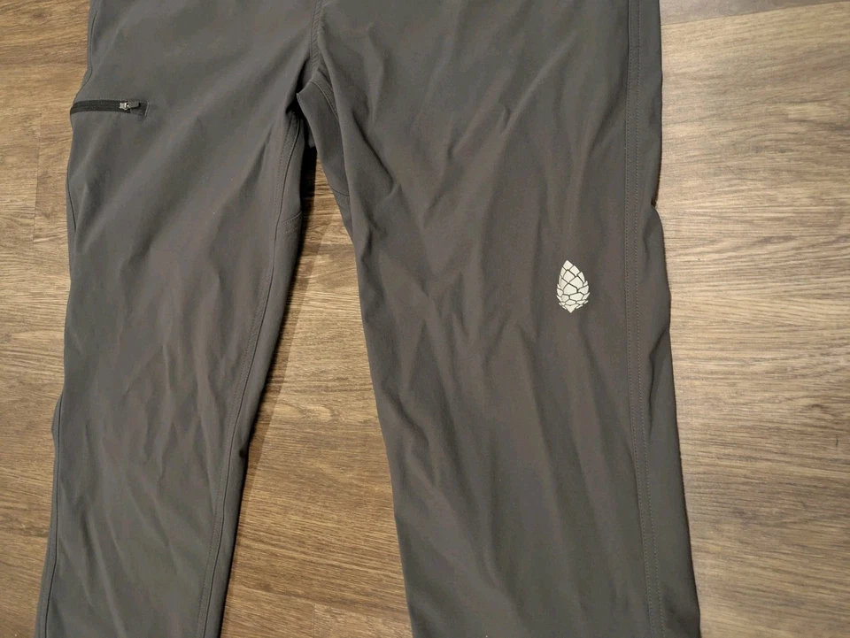 Pantalones para hombre Outdoor Research 36s gris nailon senderismo viaje al aire libre 36x28 Foto 3 de 4