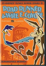 Looney Tunes Super Stars - Roadrunner / Wile E Coyote DVD  NEW