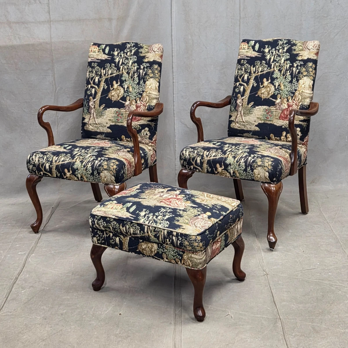 Queen Anne Antique Accent Chairs for sale | eBay
