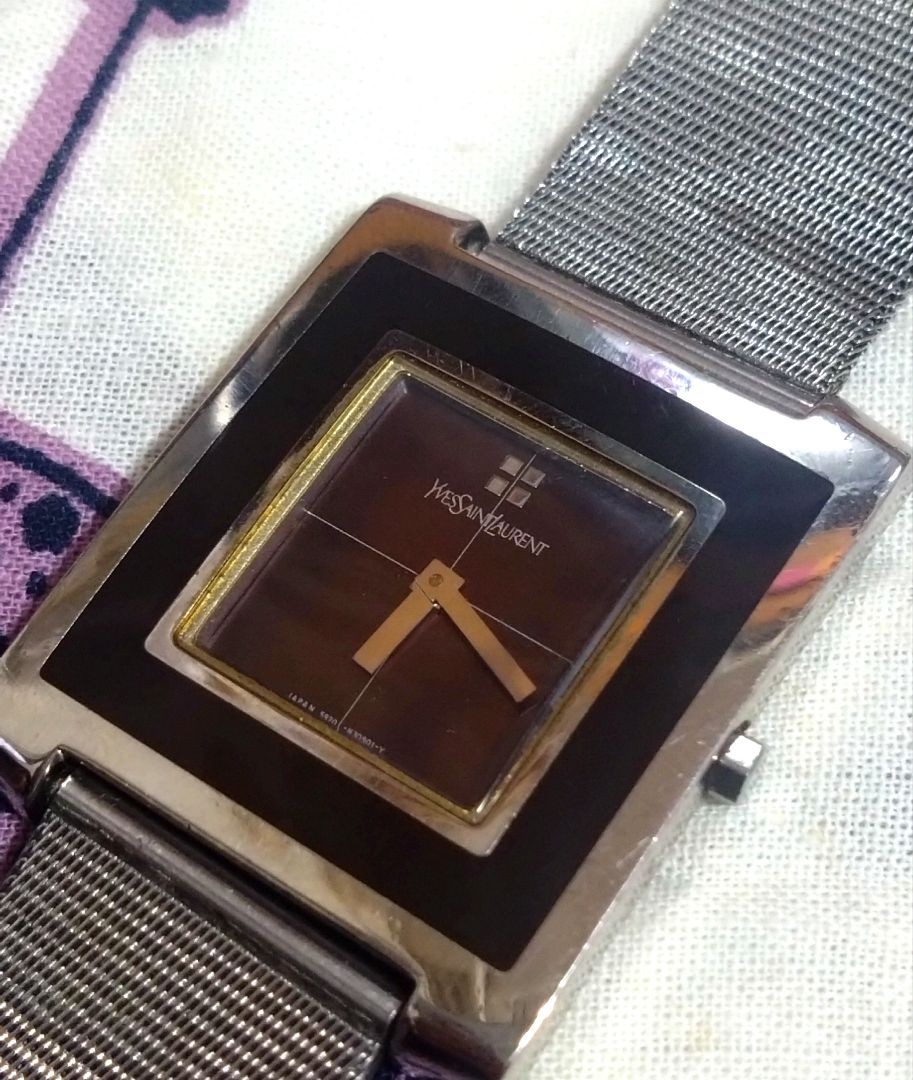 Ysl / Yves Saint Laurent Analog Quartz Men Yves Saint Laurent Men'S Dress Watch thumbnail 2