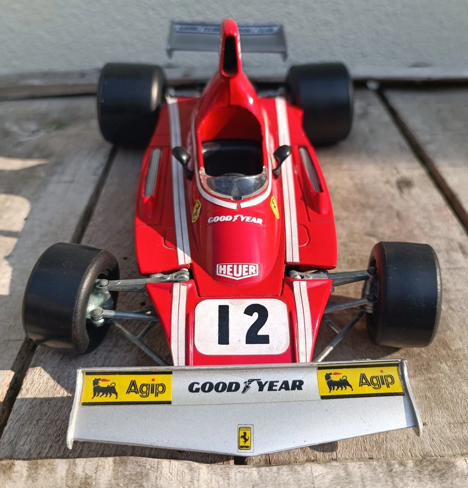 Polistil Ferrari 312 B3 Art. GF1 Niki Lauda Scala 1/16 Vintage 1974 - Immagine 2 di 4