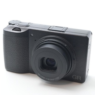 Ricoh GR III 1080p 24.2MP f/2.8 Compact Digital Camera - Black
