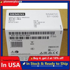 New Siemens 6ES7 231-4HF32-0XB0 6ES7231-4HF32-0XB0 S7-1200 Analog input SM 1231