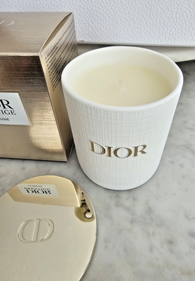 Dior PRESTIGE CANDLE La Bougie Limited Edition with Gold Lid GWP