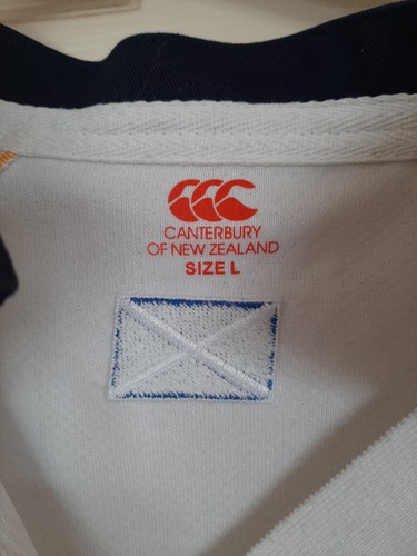 SCHOTTLAND RUGBY UNION SHIRT FAMOUS GROUSE SHIRT TRIKOT CANTERBURY GR. L - Bild 5 von 15