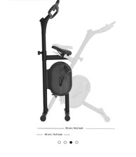 Decathlon Initial Compact Black Indoor Exercise Bike
