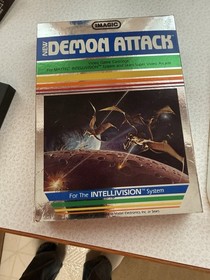 Intellivision Game Cartridge Lot  And Console UNTESTED