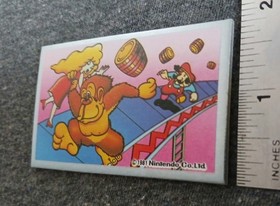 Donkey Kong Famicom Nintendo Near Mint Menko Card Super Mario Bros. Japan
