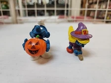 Vintage Schleich Peyo Smurfs Halloween Smurfs