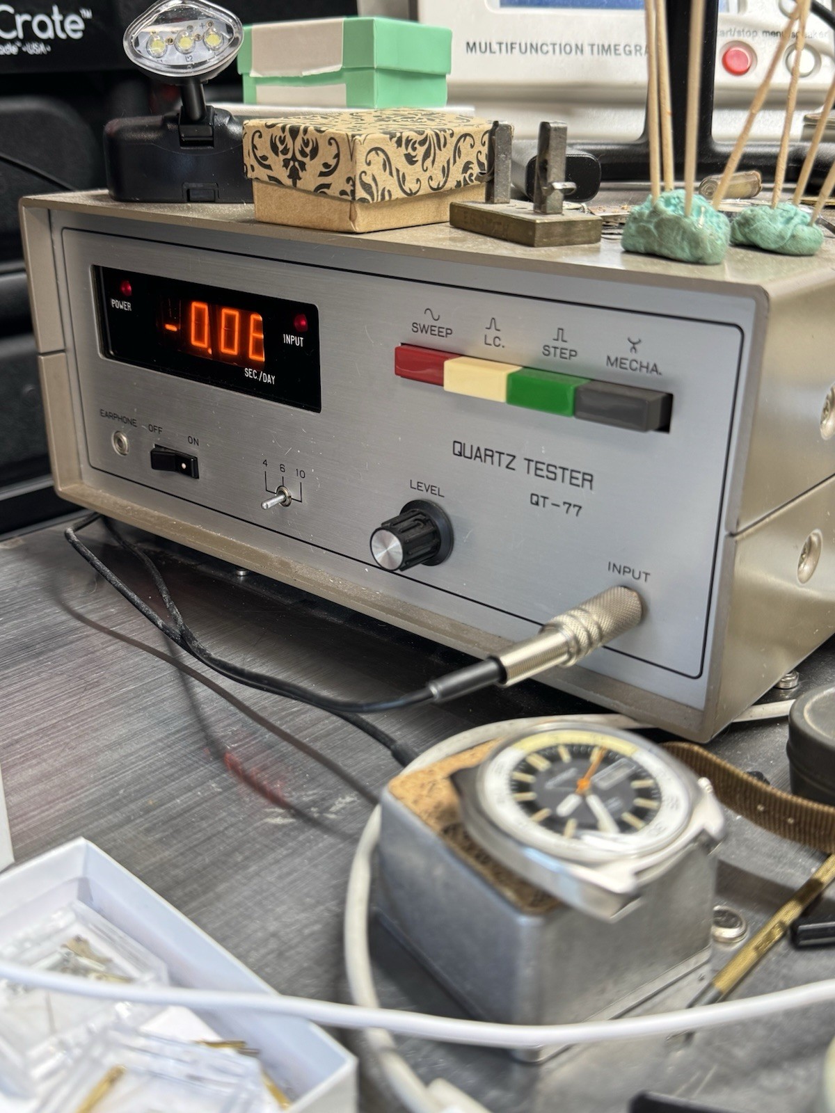 Bulova Accutron Deep Sea 2182 Diver, Running, Serviced, Clean, 1970