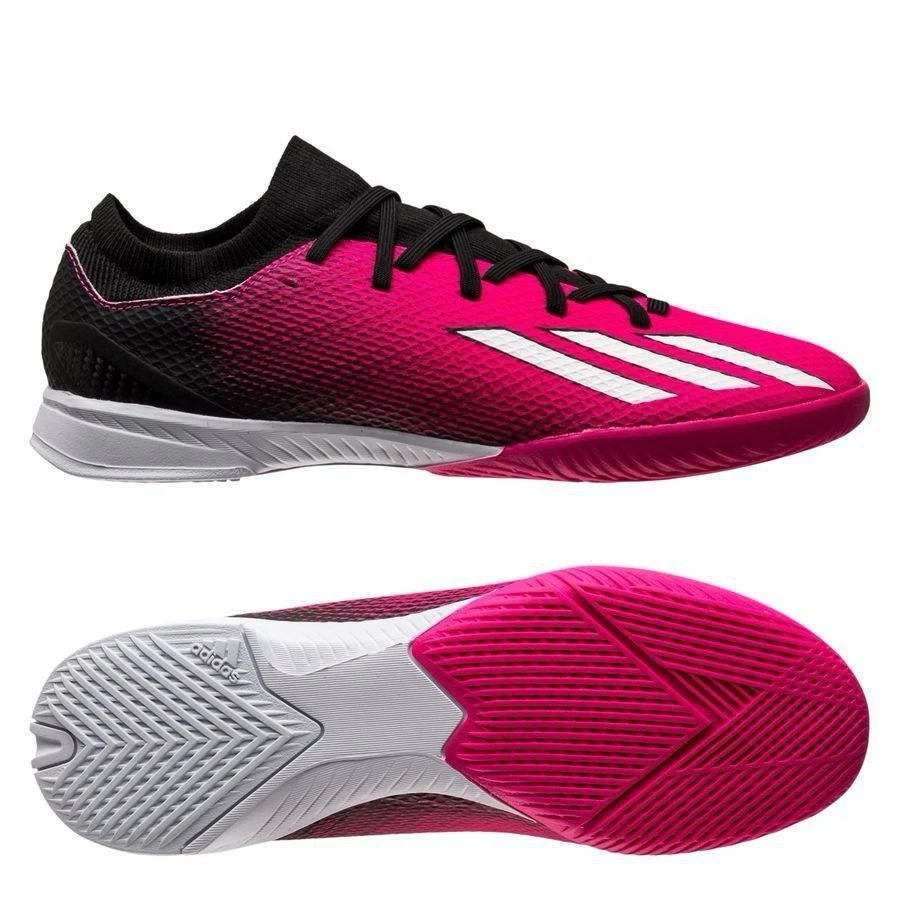 Adidas Speedportal Indoor Junior Kids Soccer Shoe Cleat Pink Shoe Footwear #063