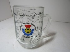 Tankard - Scottish F.A - Argentina 78 world cup- signatures - Rioch - Macari- K
