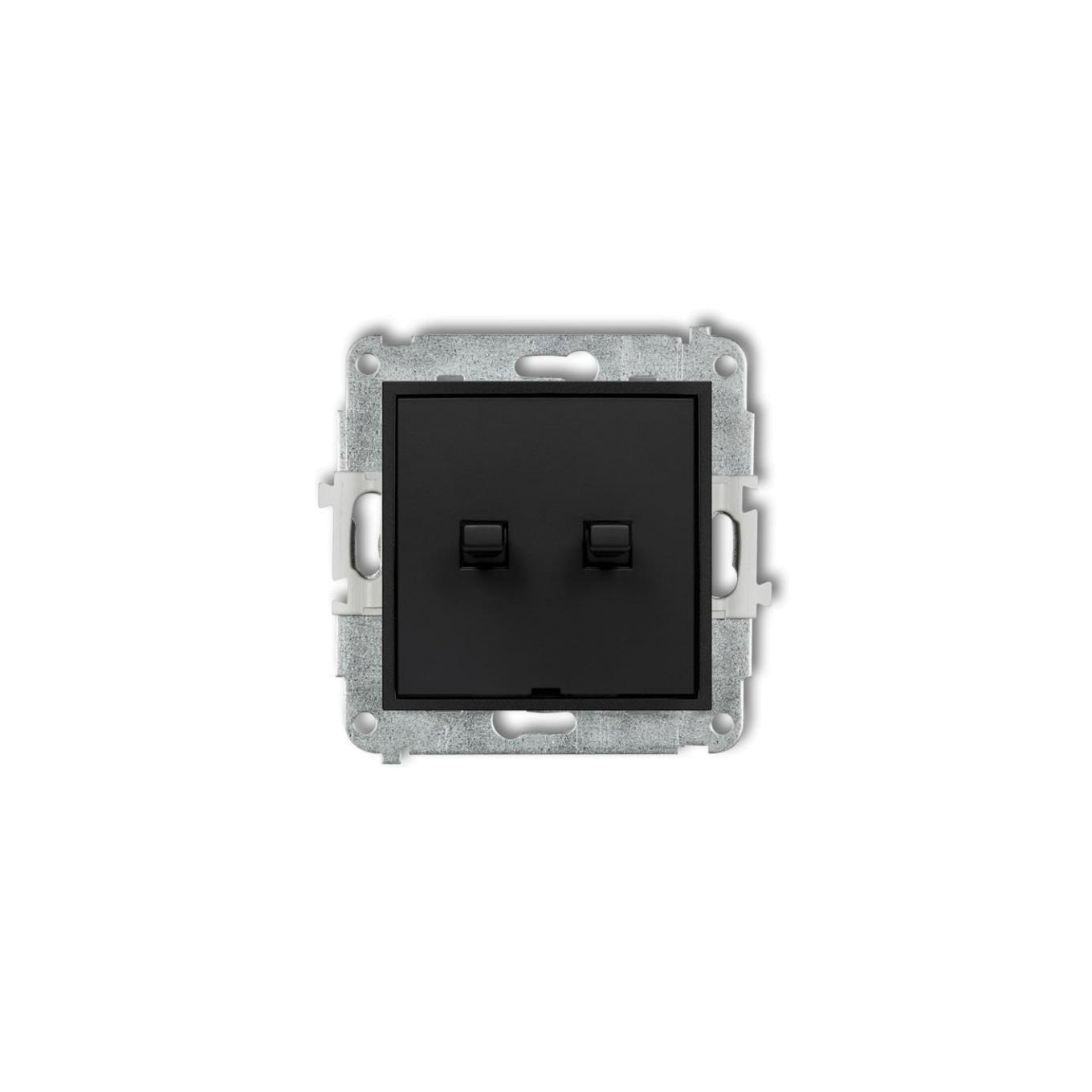 American Style Candle Holder Connector Black MINI 12MWPUS-2