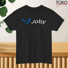 New Joby Aviation Logo T-Shirt Black/Navy/White/Gray/Red/Blue S-5XL Made in USA