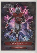 2021 Wild Card Alumination Holo-Lux Black 35/75 Trey Sermon #ABC-41 0c6