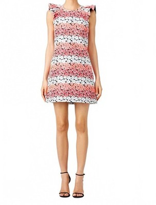  Giamba Orange Flower Fields Shift dress medium