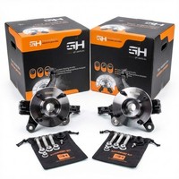 2X Achsschenkel Komplett Vorne FüR Ford Fiesta VI CB 2008-2012 Bremse Ø 258Mm