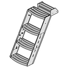 R6958 Step Unit Fits Case-ih