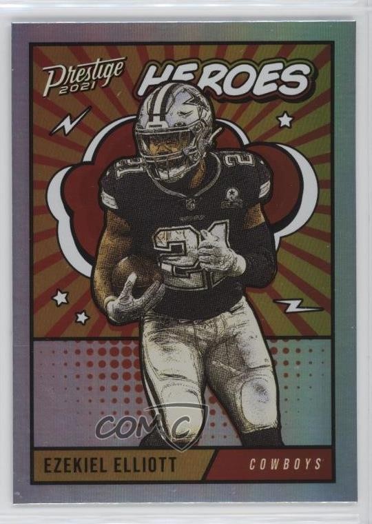 2021 Panini Prestige Heroes Ezekiel Elliott #HE-13 2s1