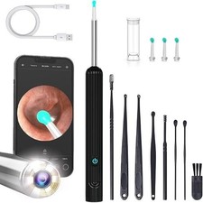 Ear Wax Cleaner Ear Camera Otoscope with Light Cleaner Removal Kit For android.