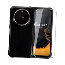 Case for Fossibot F109  Glass Screen Protector Black Case  Tempered Glass 1
